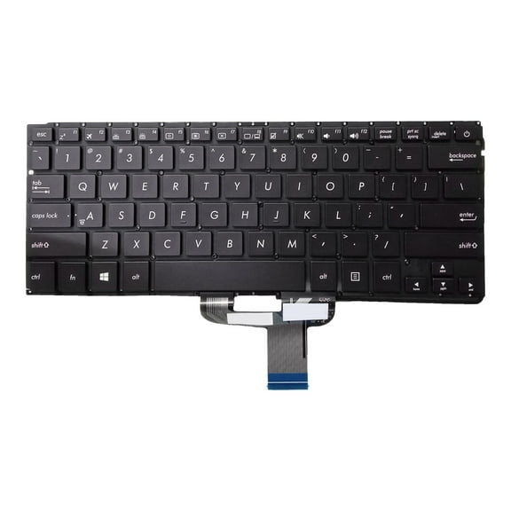 Laptop Keyboard US Layout Repair Part for UX310 UX410 0uf 0UA UX410Uq UX310UA , with Backlight