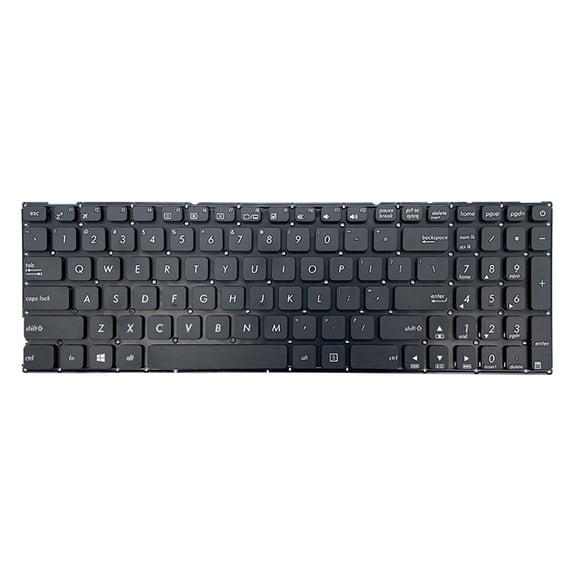 Laptop Keyboard with English Letters/Characters- Full Size Desktop Design for X541 X541U X541UA X541UV X541S