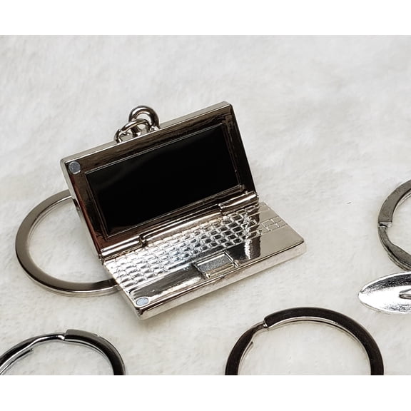 Laptop Keychain Perfect For Computer Geek Or Computer Enthusiast Techie Will Love This Gift