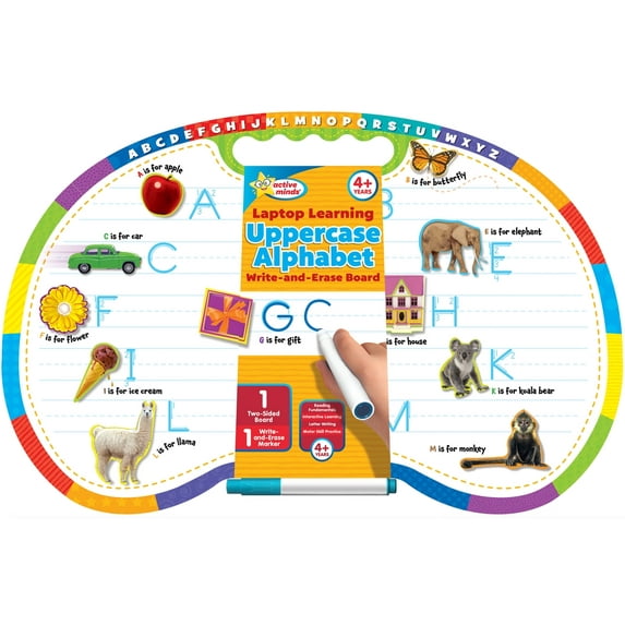 Laptop Learning Uppercase Alphabet (Board Book)