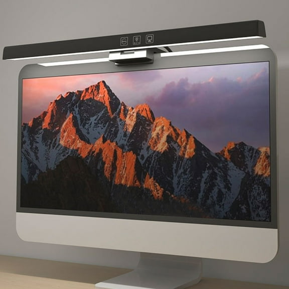 Laptop Light under $5! Yannianjz Laptop Screen Light, Asymmetric Eye Protection LED Desk Lamp with Timer and Dimming, Hanging Monitor Light for Computer Screen