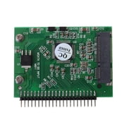 Laptop MSATA to IDE Adapter, 2.5 Inch Serial MSATA HDD Hard Disk Drive or SSD to 44 Pin Male PATA Port Converter