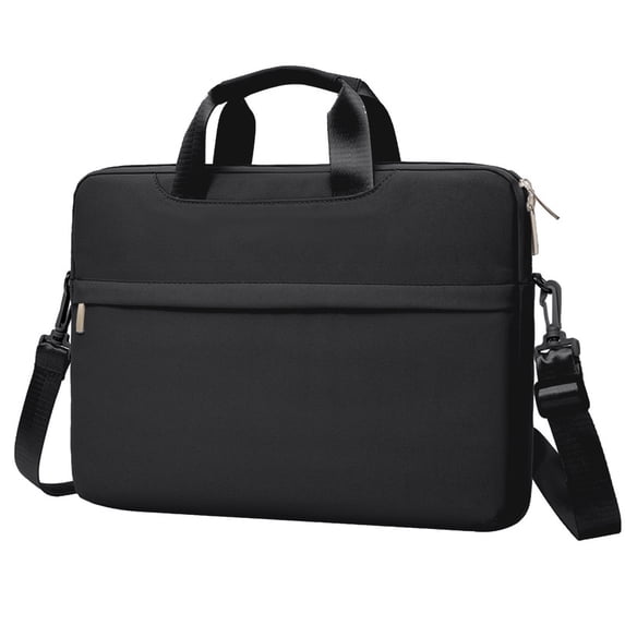 Laptop Messenger Shoulder Sarcina Black 40.5x30cm, Water-Repellent Sleek Fabric For Laptop Tablet