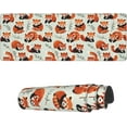 thumbnail image 1 of Laptop Mouse Pad Leaves Red Panda Cute Desk Mat with Stitched Edges 31.5X 11.8 inch Non-Slip Large Keyboard Rubber Writing Table Mat for Office Home, 1 of 6