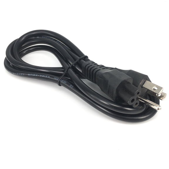 Laptop Notebook Power Cord 3Pin Prong Plug Connector Optional Standard Plug Cable 1.2m 4ft