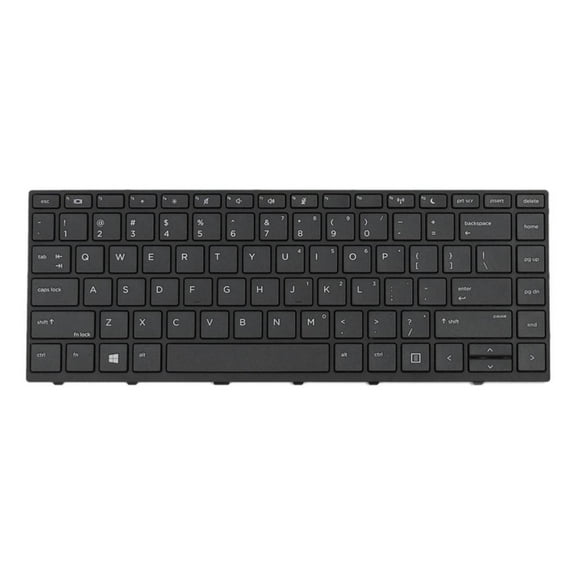 Laptop Notebook Replacement Keyboard & Compatible for 440 G5 430 G5 445 G5 English-Black