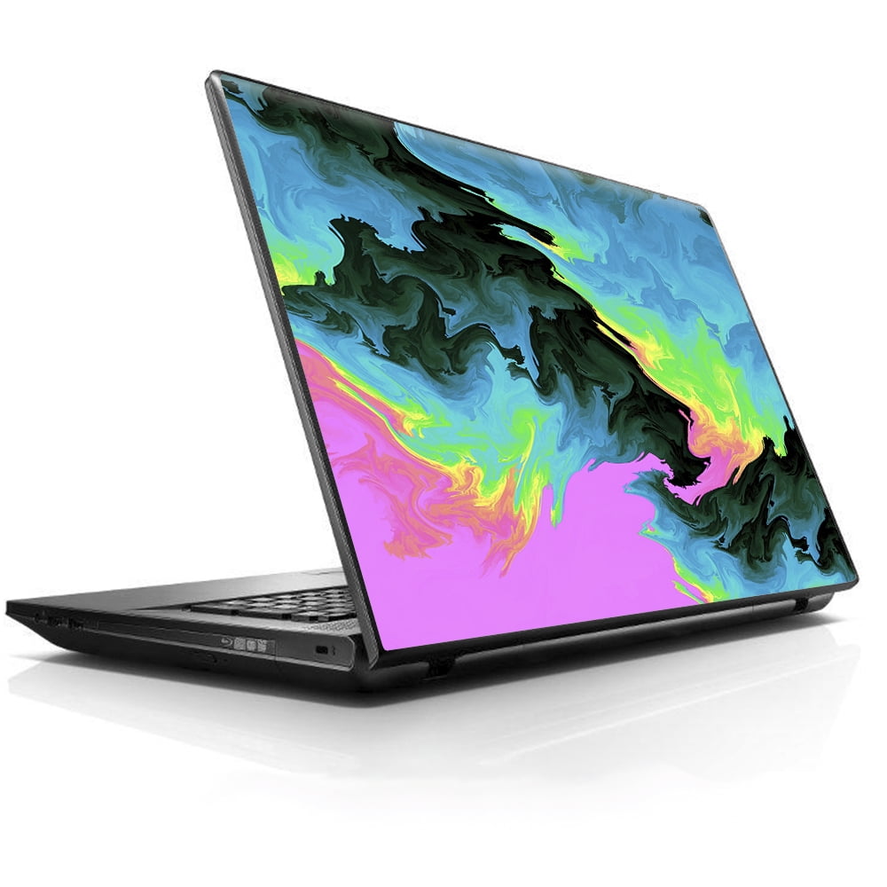 Skin Universel Pour PC Portable 13.3 à 15.6 Pouces - Design écailles De Sirène Bleu - Protection Et Style