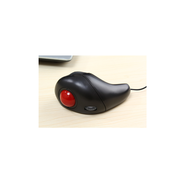 Laptop PC USB Handheld Wired 2.4GHz Optical Trackball Mouse Compatible ...