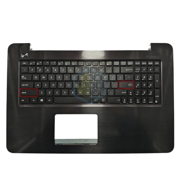 Laptop Palmrest US Spanish Keyboard For  X756 A756 X756U X756UX X756UJ X756UQ X756UV English Spain Fit Latin Top Case Cover