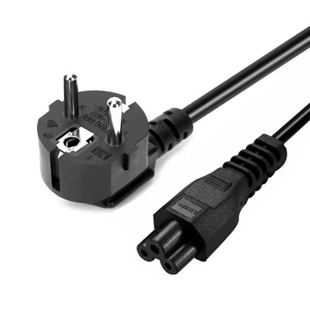 Laptop Power Cable Cord 3Pin Prong Connector PVC Insulated Cable for ...