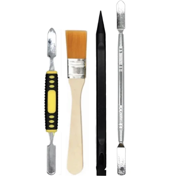 Laptop Repair Kit For Pc Computer Phone Opening Spudger Metal Pry Tool Set 4In1