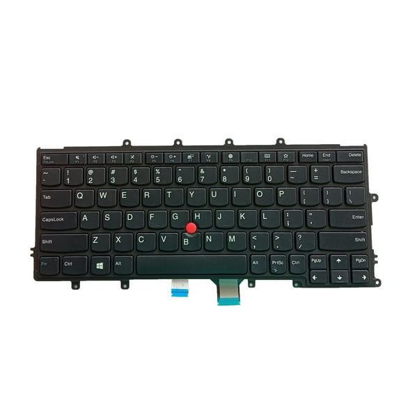 Laptop Replacement Keyboard, US with Point English Black, 0C02291 for x240 x2400 x260 x270 Parts High Quality