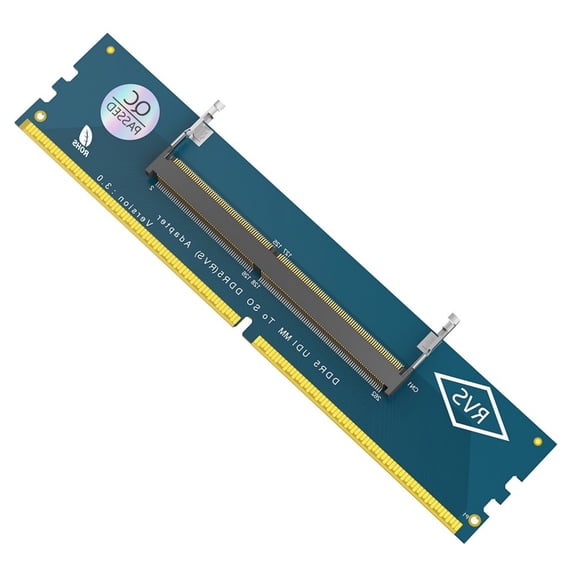 Laptop SO DDR5 to Desktop PC DDR5 DIMM Adapter Card for High Frequency Computer Application Reliabledly