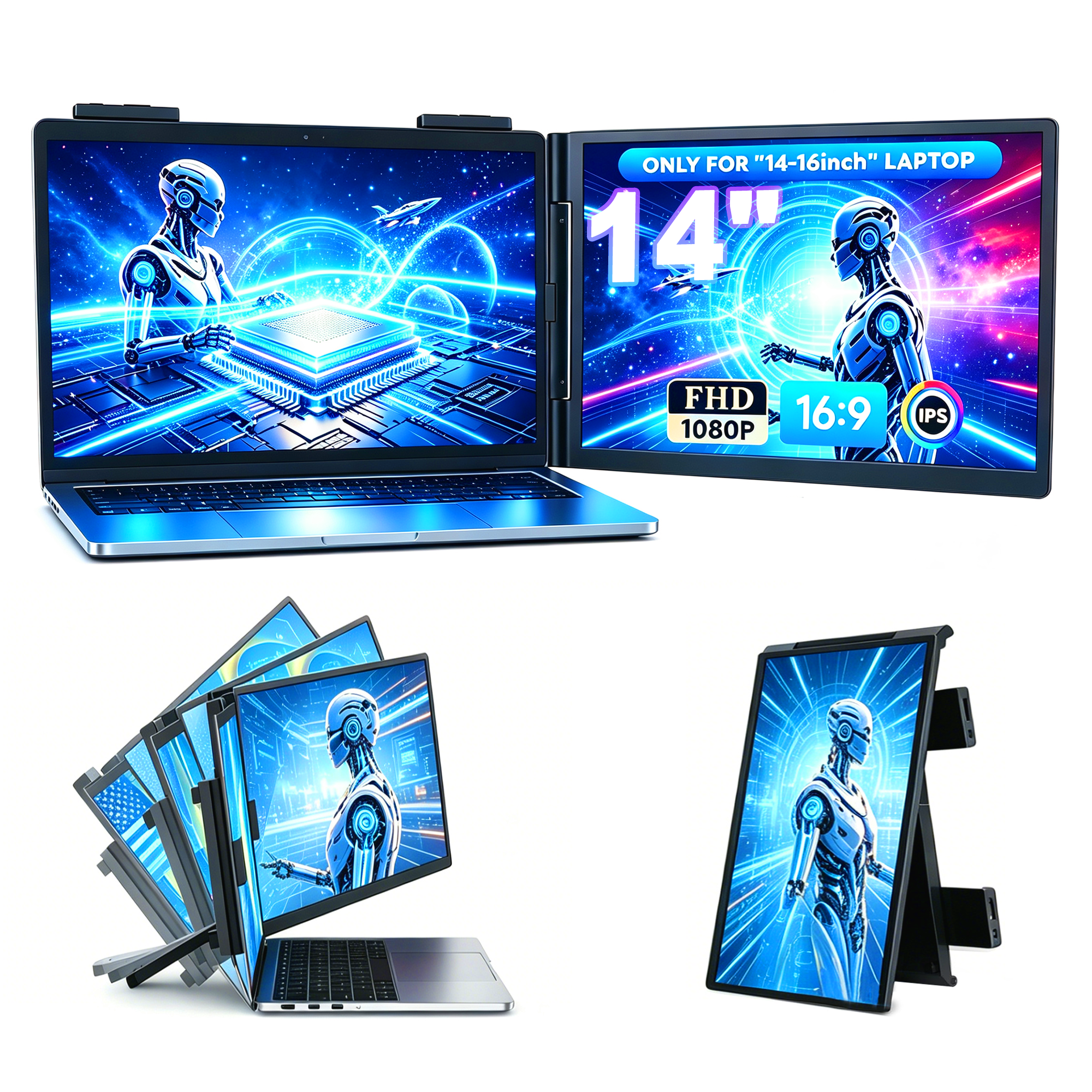 Laptop Screen Extender,14