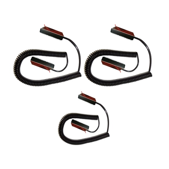 Laptop Security Locks 3 Pack Coiled Cable Remote Control Tether