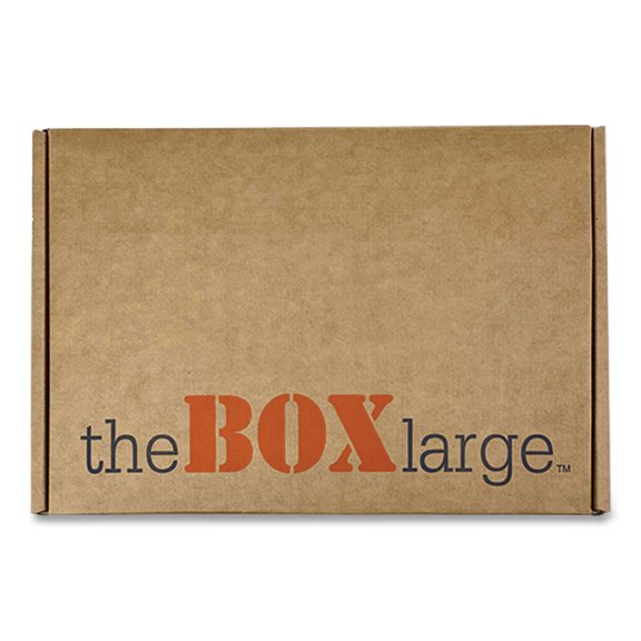 Laptop Shipping Box, One-Piece Foldover (OPF), Large, 17.25" x 11.68" x 3.75", Brown Kraft | Bundle of 2 Each