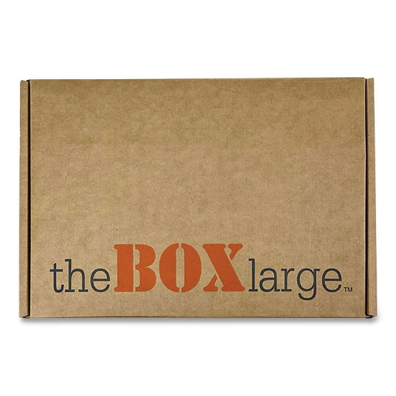Laptop Shipping Box, One-Piece Foldover (OPF), Large, 17.25" x 11.68" x 3.75", Brown Kraft | Bundle of 5 Each
