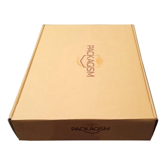 PACKAGISM Laptop Shipping Box for 13-inch to 15.6-inch Laptops with Inflated Protected Bags Laptop Box