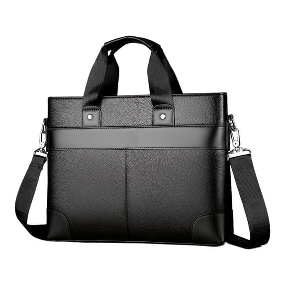 Laptop Shoulder Bag, 15.6-Inch Laptop or Tablet Case, Water-Repellent Fabric, Lightweight, Business and School Use, Padded, Slim Design, Multiple Pockets, Travel-Friendly
