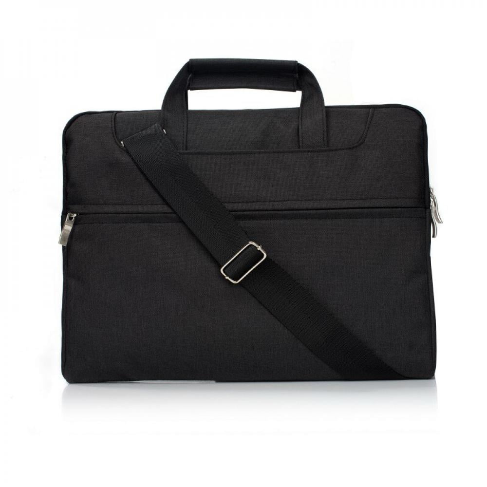 Laptop Shoulder Bag Compatible with 13 13.3 Inch MacBook Air MacBook Pro Notebook Computer Polyester Sleeve with Back Trolley Belt Walmart
