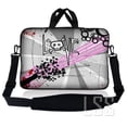 thumbnail image 1 of Laptop Skin Shop 12 - 13.3 inch Neoprene Laptop Sleeve Bag Carrying Case with Handle and Adjustable Shoulder Strap - Love Skull Design, 1 of 1