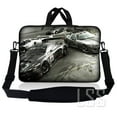 thumbnail image 1 of Laptop Skin Shop 15-15.6 inch Neoprene Laptop Sleeve Bag Carrying Case with Handle and Adjustable Shoulder Strap - Racing Cars, 1 of 1