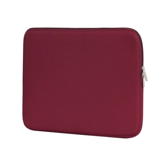Laptop Sleeve 11"-15.6", Durable Shockproof Protective Laptop Case Cover Flip Briefcase Carrying Bag Case, Laptop Sleeve Computer Bag Sleeve for Laptop Notebook, Red Wine, 13"