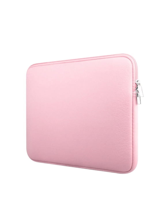 Laptop Sleeve 11"-15.6", Durable Shockproof Protective Laptop Case Cover Flip Briefcase Carrying Bag Case, Laptop Sleeve Computer Bag Sleeve for Laptop Notebook, Pink, 14"