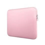 Laptop Sleeve 11"-15.6", Durable Shockproof Protective Laptop Case Cover Flip Briefcase Carrying Bag Case, Laptop Sleeve Computer Bag Sleeve for Laptop Notebook, Pink, 15.6"
