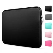 Laptop Sleeve 11-15.6, Durable Shockproof Protective Laptop Case Cover Flip Briefcase Carrying Bag Case, Laptop Sleeve Computer Bag Sleeve for Laptop Notebook, Black, 15.6