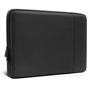 Laptop Sleeve 13.3 Inch Laptop Bag Compatible with MacBook Pro M5 Pro, Water Resistant Shockproof Laptop Sleeve Bag with Accessories Compartment, Black