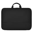 thumbnail image 1 of Laptop Sleeve 16-inch for Laptop/Portable Monitor/Notebook/Tablet with Large Capacity Inside Pockets & Durable Handle-Waterproof/Shockproof-Padded Compartments-Zippered Accessory Storage Black, 1 of 9