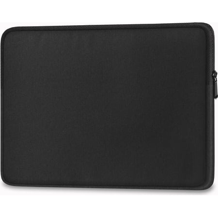 Laptop Sleeve 17 Inch, Shockproof Protective Traveling Computer Bag, Water Resistant Portable Laptop Case Compatible for Lenovo, HP, Dell, Asus, MacBook, Notebook, Black