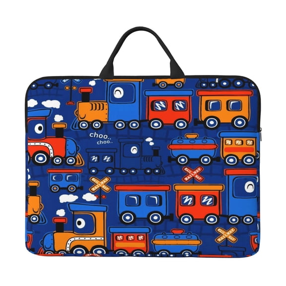 Laptop Sleeve Bag 14 Inch Waterproof Protective Computer Carrying Case With Handle Women Men Travel Commuter Essential Train