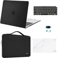 thumbnail image 1 of Laptop Sleeve Bag for 2023 MacBook Pro 14 inch M3 A2918 A2992 M2 A2779 M1 A2442 Laptop Case for Mac Pro 16 A2991 A2780 A2485 (Black,Pro 14 A2442 A2779), 1 of 7