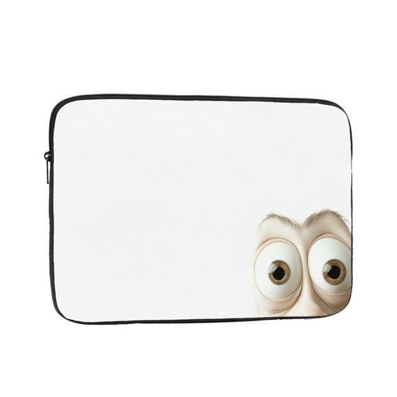 Laptop Sleeve Bag Compatible For iPad MacBook Air Pro Tablet Computer PC notebook Protective Fit in 10/12/13/14/15/16/17 inch Size Alien Look