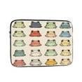 thumbnail image 1 of Laptop Sleeve Bag Compatible For iPad MacBook Air Pro Tablet Computer PC notebook Protective Fit in 10/12/13/14/15/16/17 inch Size Cute Frog (1), 1 of 5