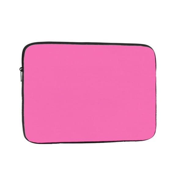 Laptop Sleeve Bag Compatible For iPad MacBook Air Pro Tablet Computer PC notebook Protective Fit in 10/12/13/14/15/16/17 inch Size Hot Pink