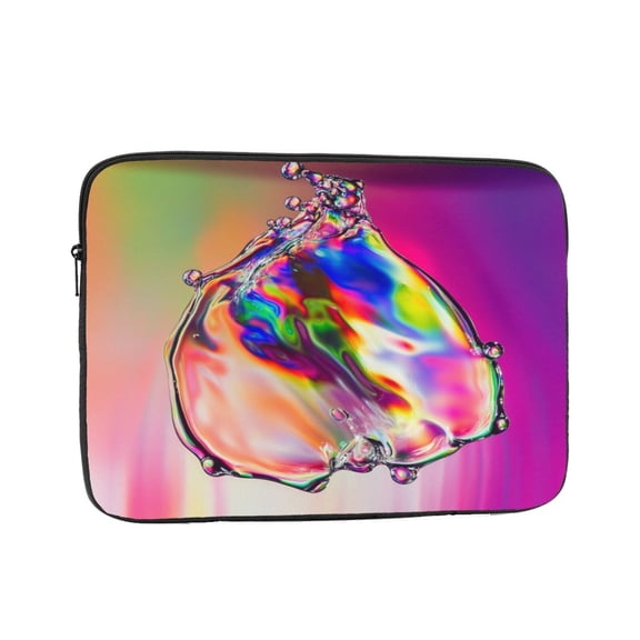 Laptop Sleeve Bag Compatible For iPad MacBook Air Pro Tablet Computer PC notebook Protective Fit in 10/12/13/14/15/16/17 inch Size Liquid marbling