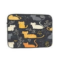 thumbnail image 1 of Laptop Sleeve Bag Compatible For iPad MacBook Air Pro Tablet Computer PC notebook Protective Fit in 10/12/13/14/15/16/17 inch Size cute cats (2), 1 of 5