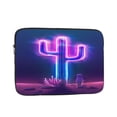 thumbnail image 1 of Laptop Sleeve Bag Compatible For iPad MacBook Air Pro Tablet Computer PC notebook Protective Fit in 10/12/13/14/15/16/17 inch Size Neon Cactus Desert (3), 1 of 5