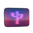 thumbnail image 1 of Laptop Sleeve Bag Compatible For iPad MacBook Air Pro Tablet Computer PC notebook Protective Fit in 10/12/13/14/15/16/17 inch Size Neon Cactus Desert (4), 1 of 5