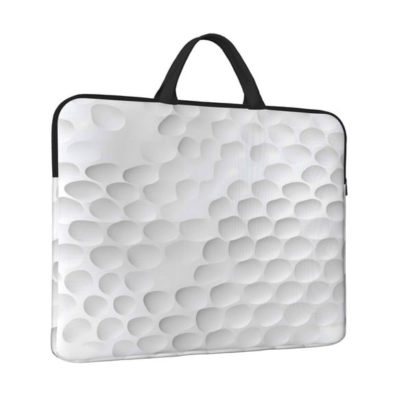 Laptop Sleeve Bag For Women Men 14inch Waterproof Durable Protective Computer Carrying Cover Handle Laptop Case Bag Spherical Surface