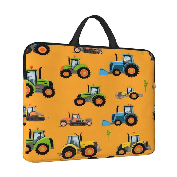 Laptop Sleeve Bag For Women Men 14inch Waterproof Durable Protective Computer Carrying Cover Handle Laptop Case Bag Tractor-Trailer Truck-1