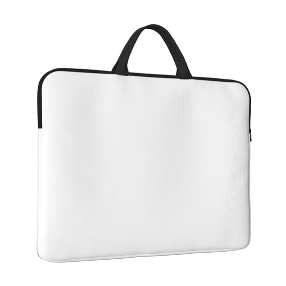 Laptop Sleeve Bag For Women Men 14inch Waterproof Durable Protective Computer Carrying Cover Handle Laptop Case Bag White