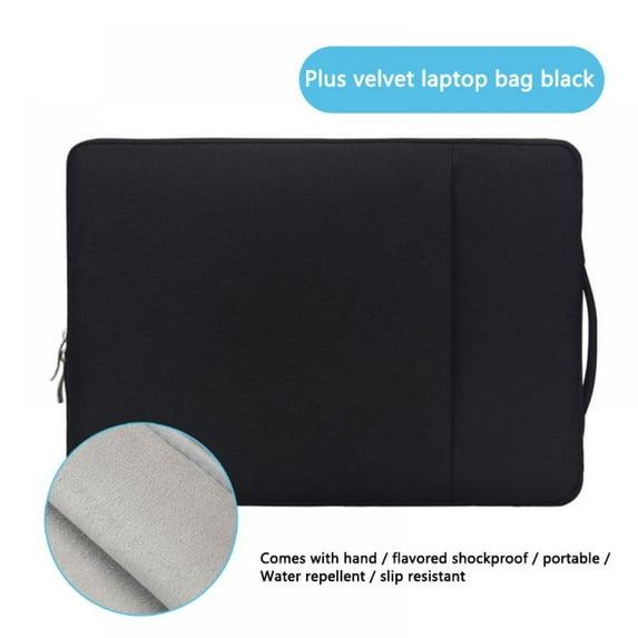 Laptop Sleeve Bag Waterproof Thickest Soft Laptop Case Portable Slim Notebook protective Liner Cover 11-15.6"