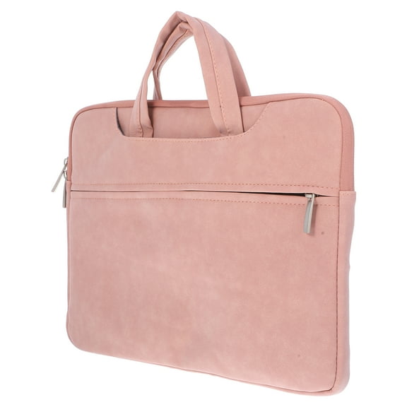 Laptop Sleeve Carrying Case Briefcase With Handle Multiple Pocket Pu Protective Computer Bag For Travel Computer Bag Business Office College Teacher