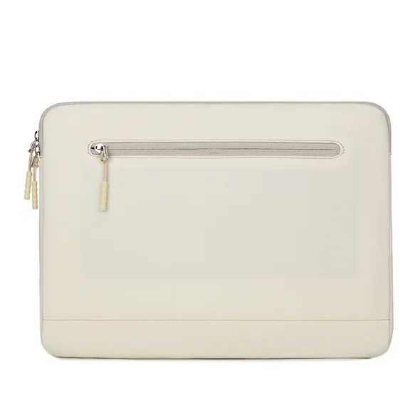 Laptop Sleeve Case 13 14 15.4 15.6 Inch for HP DELL Notebook Bag Carrying Bag Macbook Air Pro 13.3 Shockproof Case for Men Women (Beige,For 14-inch)