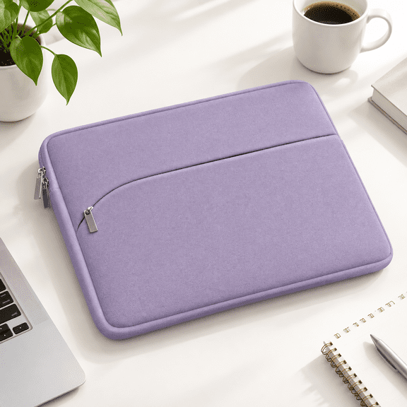 Laptop Sleeve Case 13.3 Inch Portable Monitor Protective With Front Pocketputer Bagpatiblebook Air Pro 13.3 14 Lavender