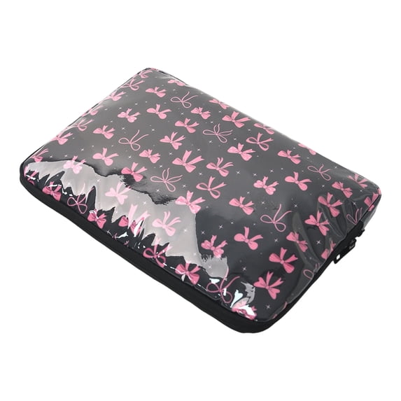 Laptop Sleeve Case, 14 Inch Waterproof PVC Protective Cover with Polyester Lining for iPad and Tablets Slim Laptop Pouch for Business and Travel